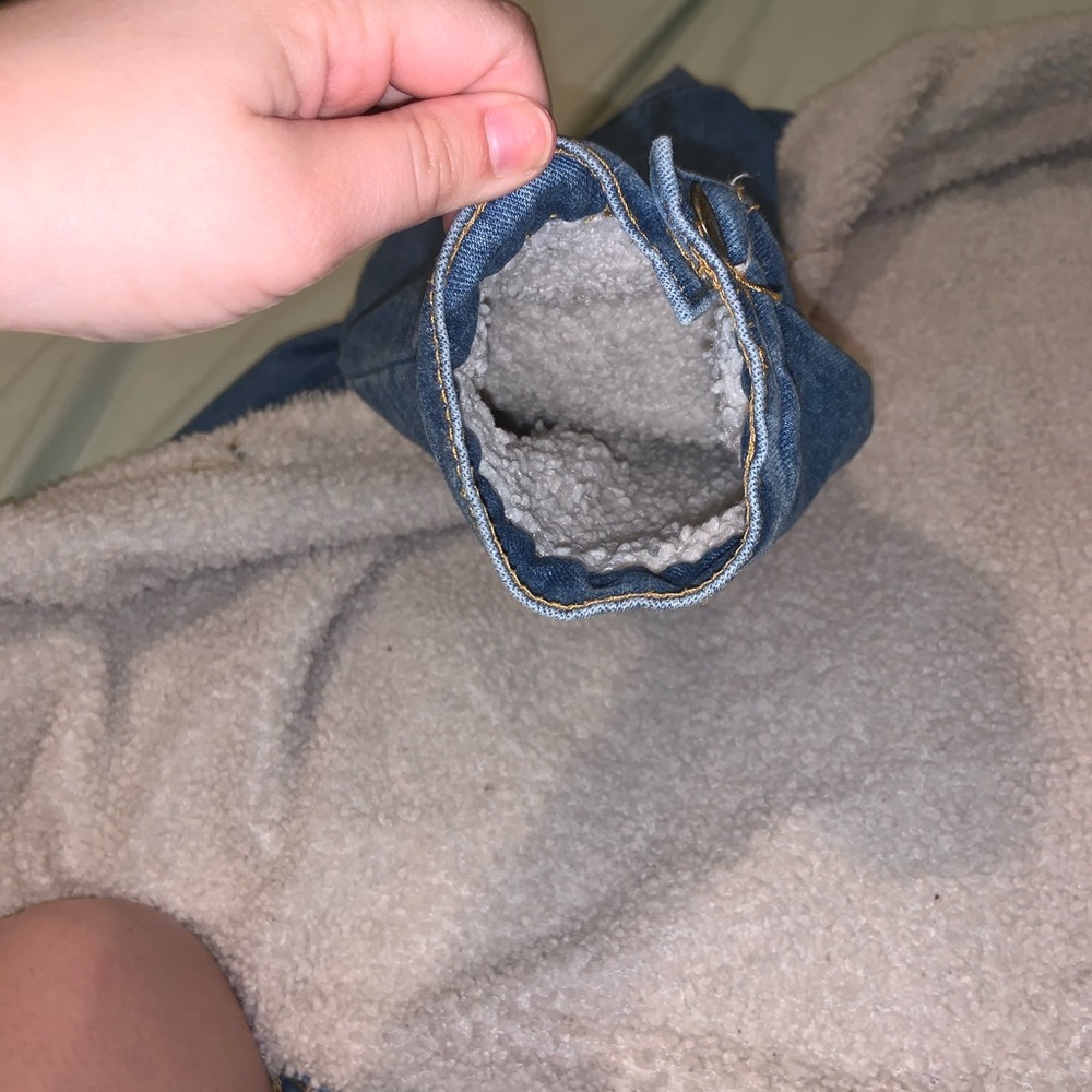 Lined Denim Jacket! - image 4